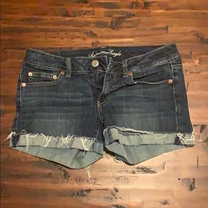 American Eagle Midi Jean Shorts